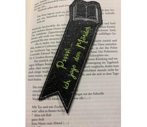 Stickserie ITH - Lesezeichen Bücher Liebe